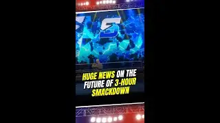 SmackDown&rsquo;s 3-Hour Format Loved by USA Network&mdash;Your Thoughts #SmackDown #WWE #USA