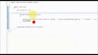 How to create a Thread in Java and print Thread ID. Simple as that !!!!