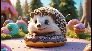 Sonic Mini Hedgehog Rolled Into Donut Land | Kids Songs & Nursery Rhymes