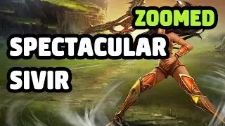 SPECTACULAR SIVIR SKIN ZOOMED SPOTLIGHT - LEAGUE OF LEGENDS