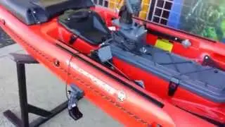 No Goop or Scupper transducer mount for kayaks - 3 kayaks 1 fishfinder