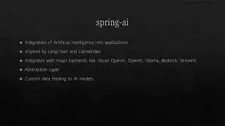 Commits wrapup of openjdk, spring-ai