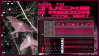 how to make JVCXB + REDDA DARKSPIN beats from scratch (ambient horrortraum) | Fl Studio 2025