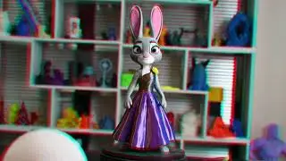Джуди Хоппс, специалист по 3D-печати, на выпускном! | 3D-принтер VEHO 600 PRO V3