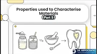 Properties used to Characterise Dental Materials Chapter 2 (Part 5) | Dr Hippocratus