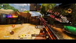 AK-47 nuke🔥 COD mobile gameplay!