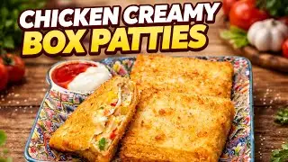 Chicken Creamy Box Patties | Bahar Se Crispy Andar Se Creamy
