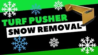 XP Snow Pushers: XP Turf Pusher