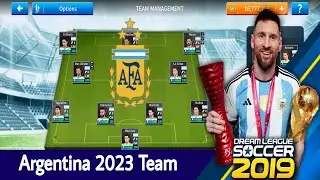 DLS 19 Argentina Team 2023 | Dream League Soccer 2019