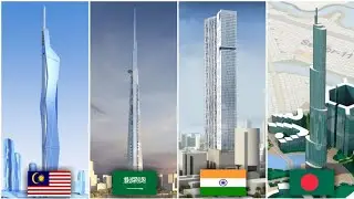 🔥 Top 10 Future Tallest Building in World 2020+ India+Malaysia+UAE...