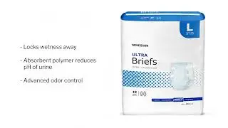 McKesson Ultra Briefs - Large