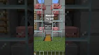 Minecraft Pig farm 1.21+ #short #minecraft #shorts #youtube #tutorial