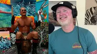 Penis Painter Brent Fray Fraser , Cum Art, Male Stripper, Dick Soap, 