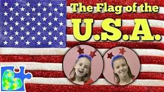 Play-Doh FLAG of the USA! || The American Flag II Flags of the World || US History