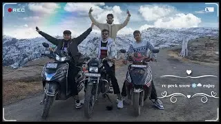 rc peck ramnagar snow enjoy with my friends // Bk chalotra vlogs