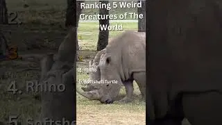 Ranking 5 weird creatures of the world #wildlife #animallife #wildlifeentertainment