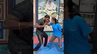 V KARATE | GIRLS HAIR GRAB | SAFETY #selfdefense #martialarts #trending #shorts #viral #vkarate #mma