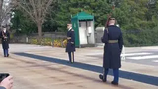 Arlington Cemetery, memo of trip to Washington DC