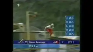 Simon Ammann - 119.5 m - Muju 2000