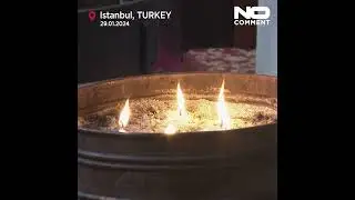 Flowers, candles at Istanbul church that was attacked
