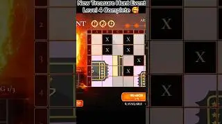 Free Fire New Treasure Hunt Event Level 4 Complete | Secret Rewards & Tricks 🔥