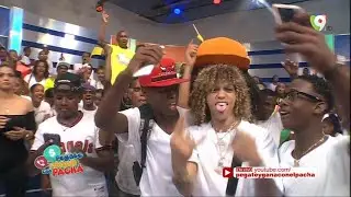 Presentación de Jon Z en “Pégate y Gana con el Pachá”