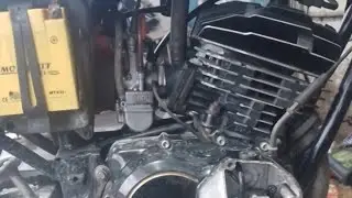 penyebab isi oli mesin rx king jadi  banyak