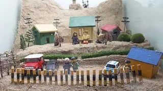 LEGO DAM BREACH AND FLOOD WITH REAL WATER EXPERIMENT #10 - HOLIDAY HOUSE DISASTER  @KMCandBT