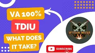 VA - TDIU 100% (Total Disability Individual Unemployability)