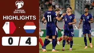 Malta vs Netherlands | 0-4 | Highlights | World Cup Qualifiers 2026