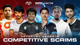 Upthrust Esports BGMI Scrims |FEAT:- SouL,Team Xspark, IND,Hydra, Blind etc.
