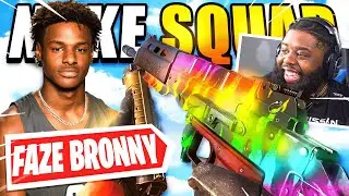 NUKE SQUAD X FAZE BRONNY TAKE OVER WARZONE! (COD WARZONE)