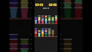 Cup sort puzzle level 171