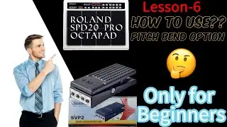 How to Use?? Pitch Bend on Roland SPD-20 Pro | Complete Guiden and tutorial||#tutorial #editing 