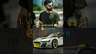 Top 10 Favourite Car 🚗 of Indian cricketers #cricket #viratkohli #shortsfeed