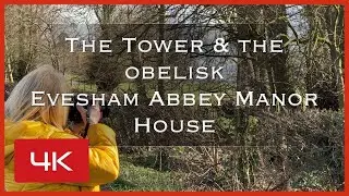 The Tower & the Obelisk at Evesham Abbey Manor House. the site of the mediaeval Battle of Evesham
