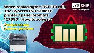 Kyocera prompts the error &ldquo;Machine failure, please contact maintenance service personnel C7990&rdquo;