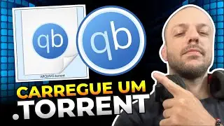 Como CARREGAR um ARQUIVO .TORRENT no QBITTORRENT