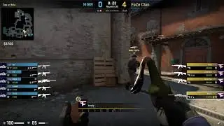 CSGO GOTV POV FAZE BROKY(25/13) VS MIBR INFERNO ESL One Cologne 2020 Europe