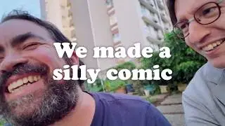 How to collaborate on a comic (called Sons of Comtec)