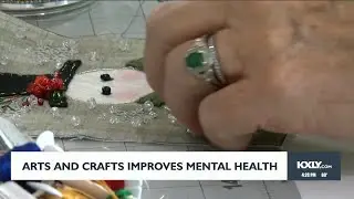 Arts and crafts improves mental health