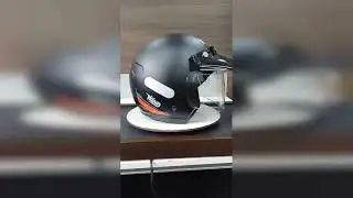 Review: Capacete Aberto Taurus Wind Tecno Preto Fosco E Vermelho Tamanho 56