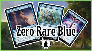 Zero Rare | Mono Blue Draw 2 & Unblockable | Artisan Standard Budget Deck | MTG Arena