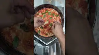 How to make the best basil pizza at home without a pizza oven.  Where to place basil?