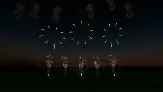 Simulazione Piromusicale Pirati dei Caraibi