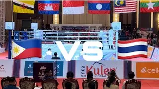Philippines vs Thailand-Finals Men&rsquo;s Boxing 51kg l Sea Games 2023 l Rogen Ladon l May 13,2023