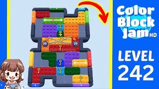 Color Block Jam Level 242 Solution Walkthrough