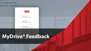 Danfoss MyDrive&reg;: How to send feedback