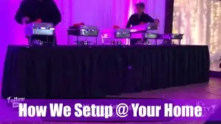 How To Setup for a Buffet - All Party Catering - Catering in Los Angeles Ca.