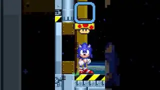 Death Egg Robot VS Mega Sonic! (Sprite Animation) #shorts